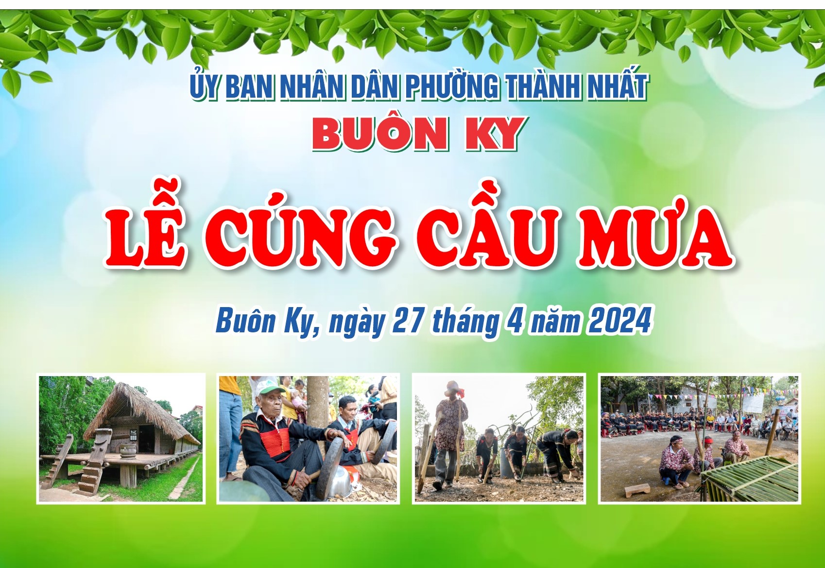 LỄ CÚNG CẦU MƯA NGƯỜI ÊĐÊ TẠI BUÔN KY